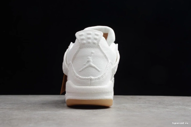 x 4 Air AO2571-100 Levi's 'White' Jordan 0614